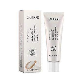 Rice Protective Cream Outdoor UV Isolation Waterproof Moisturizing Skin Refreshing Non Sticky
