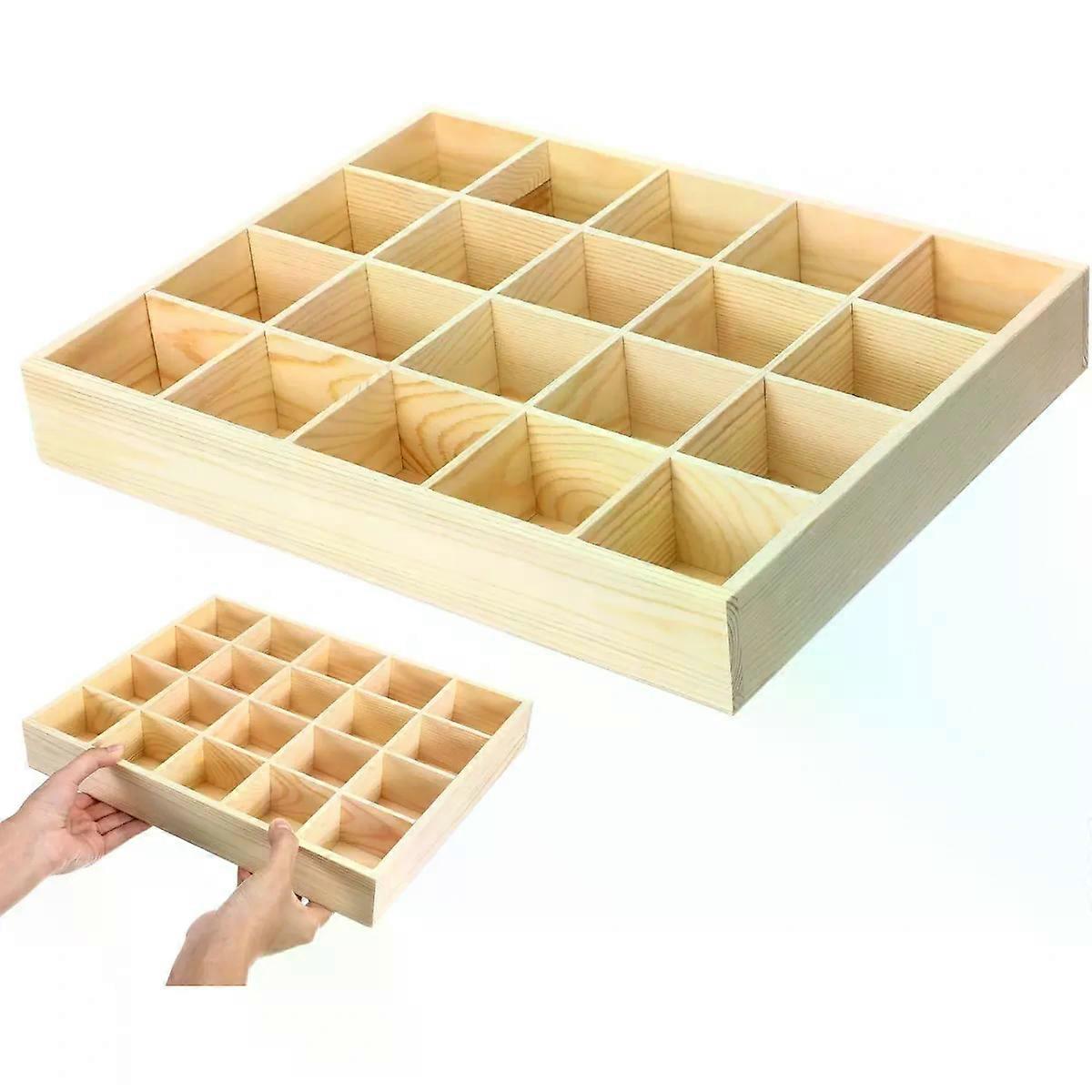 Storage Case Stackable Drawer Organiser with 20 Compartments