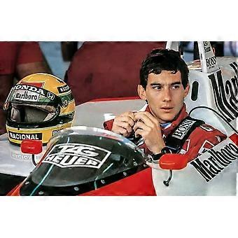 AYRTON SENNA F1 Jigsaw Puzzle FOO347