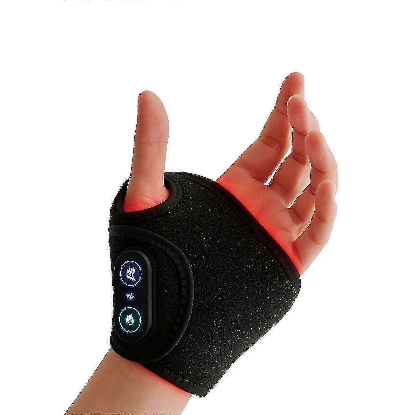 Heated Red Light Therapy Wrist Support