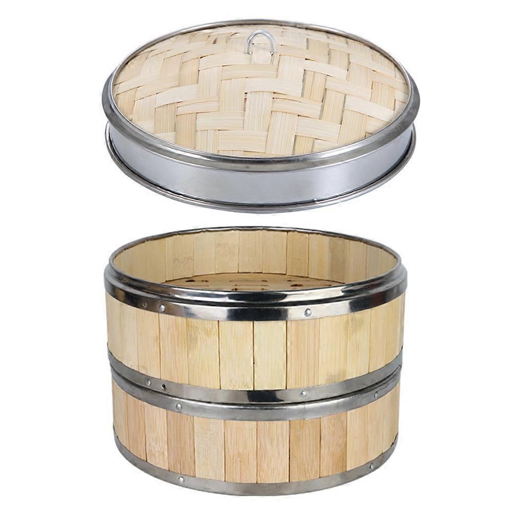 Multi-Functional Bamboo Steamer for Food with 1Set Included