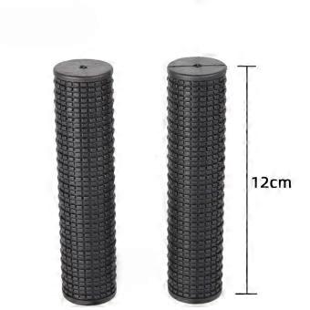 1Pair Bicycle Handlebar Grips TPR Rubber For Twisting Shifter Mountain Bike 22.2mm Bar Non-slip Bicycle Handle Set Bike Par