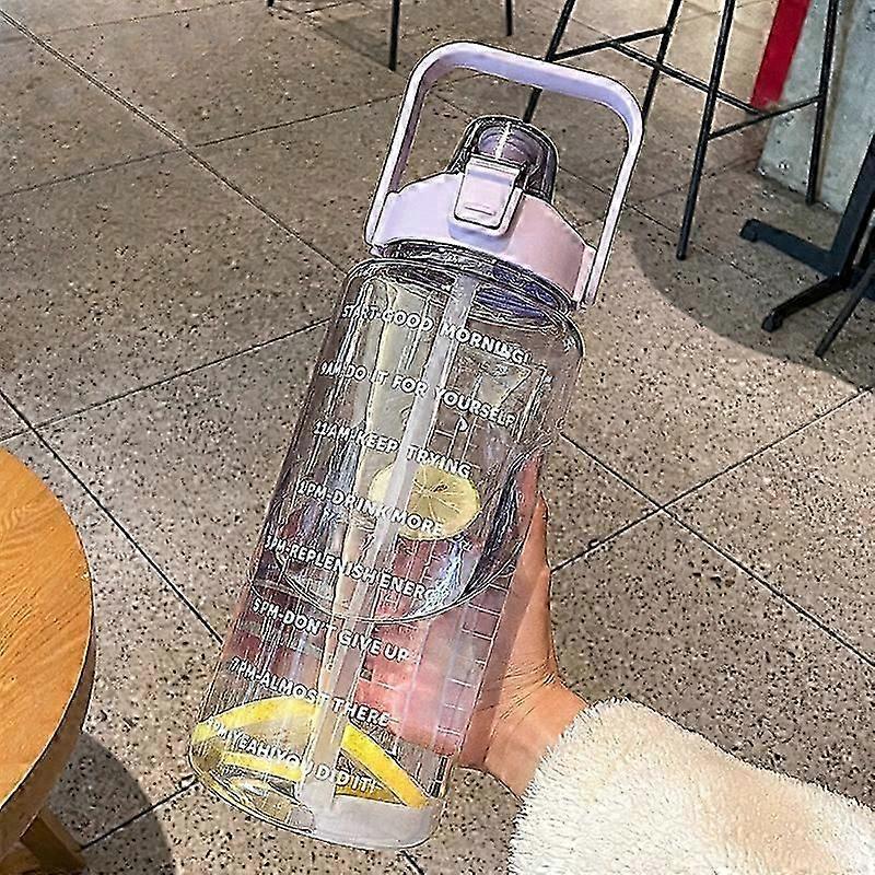 2000ml Bounce-Open Outdoor Water Bottle