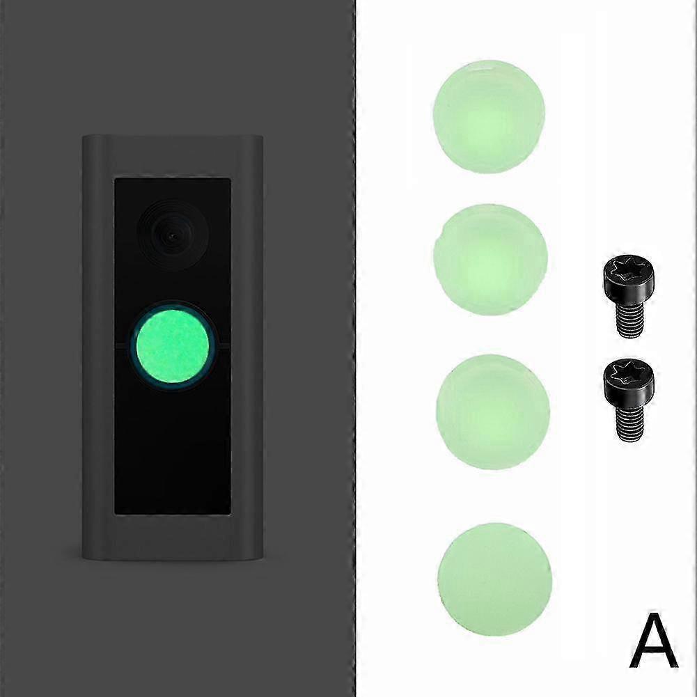 4-Pack Silicone Doorbell Replacement