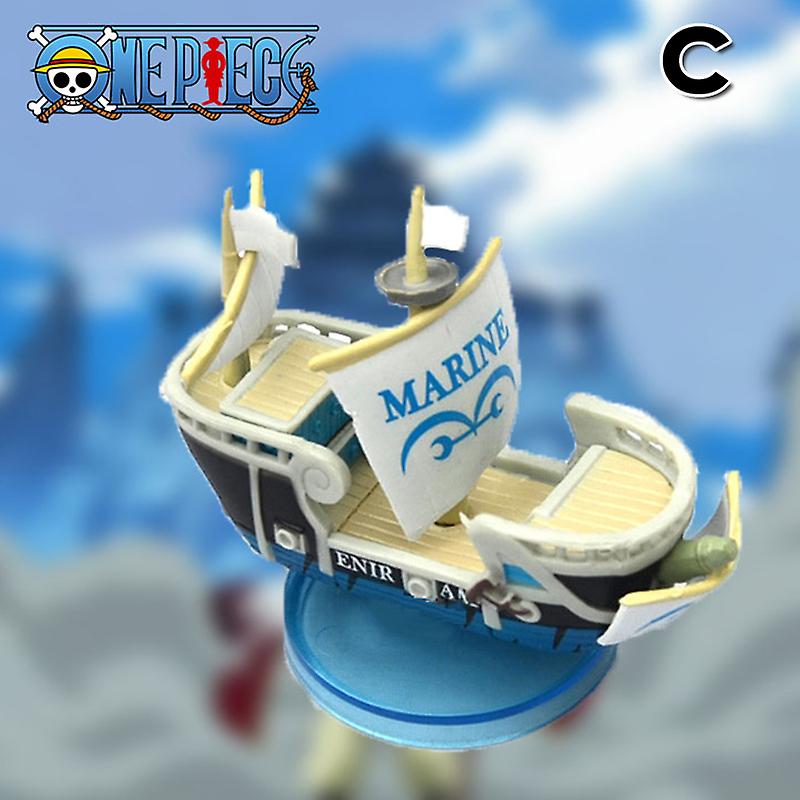 Anime Cute Mini Boat Action Figure Model Sunny Display Ship Pirates Gift Toys