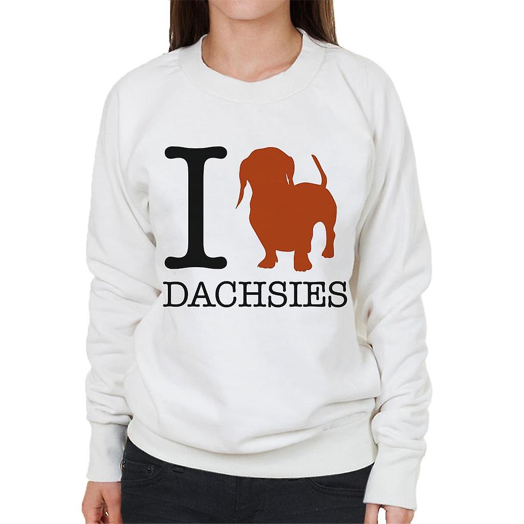 I Heart Dachsies Women's Sweatshirt