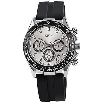 Veeki Men's Luminous Sports Watch Silicone Strap Quartz Watch Waterproof Multifunctional Watch