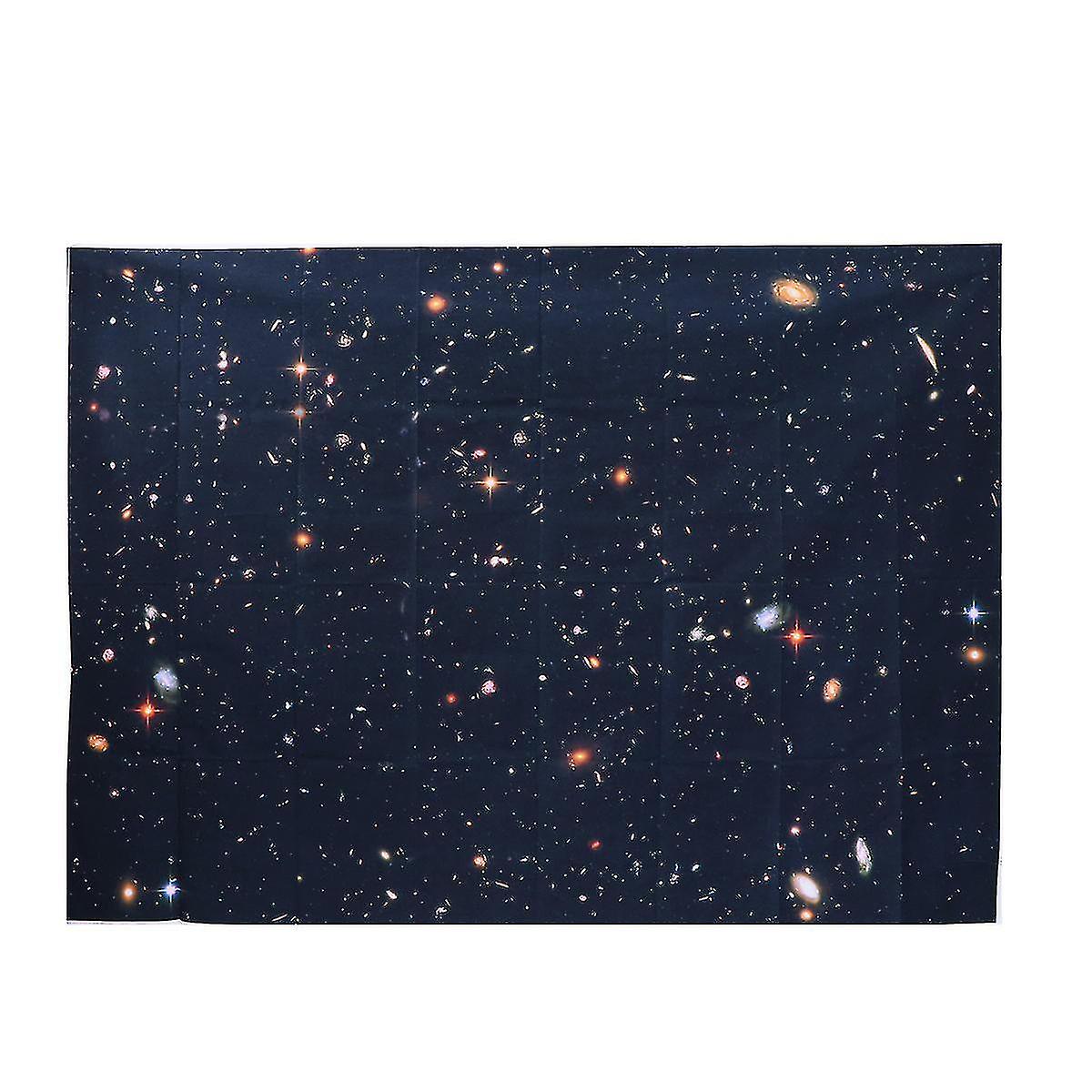 Photography Galaxy Stars Background Cloth Grass Background Screen Photo Backdrop Studio Photography
