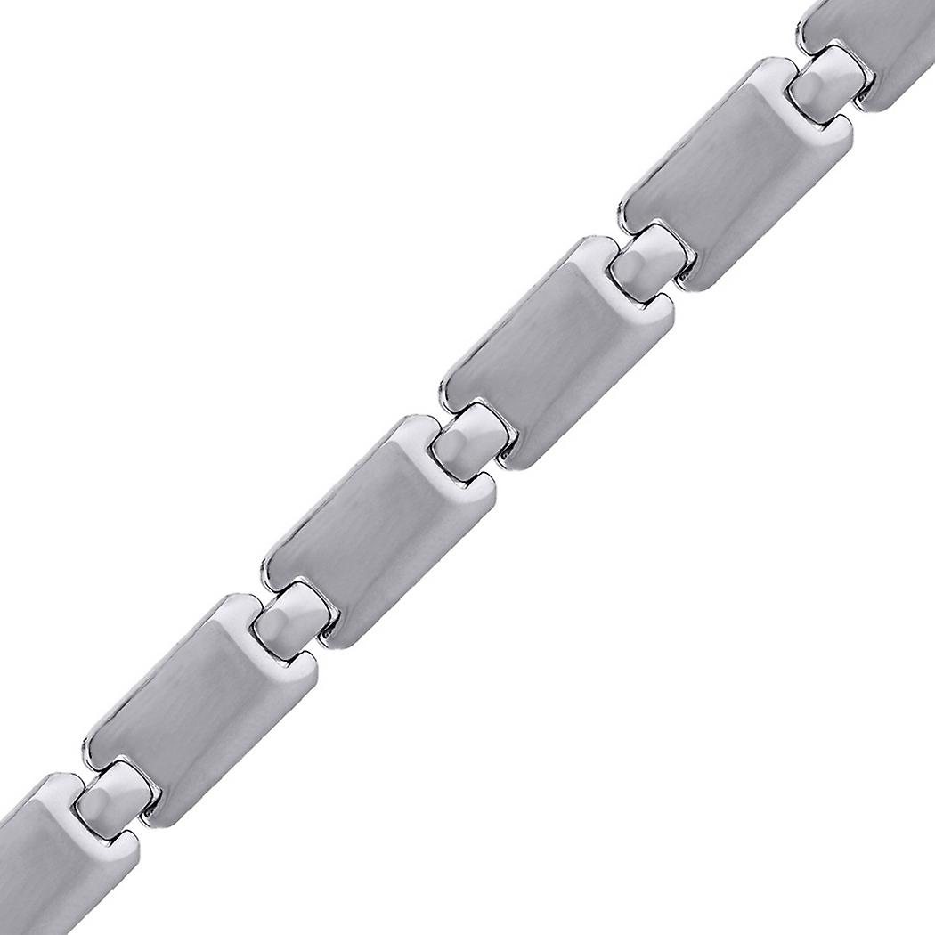 ステンレススチールリンクメンズ8.5インチブレスレット-リンク-男性用ブレスレット