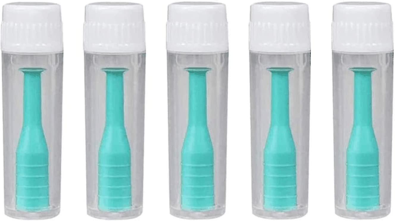 5 stk. hårdt kontaktlinsefjernerstestempel til bløde hårde linser