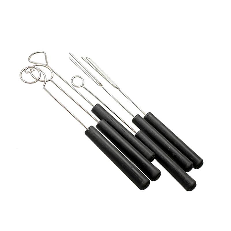 6 Pcs/Set Chocolate Dipping Tool DIY Candy Caker Fruit Fondue Decorating Fork Kit