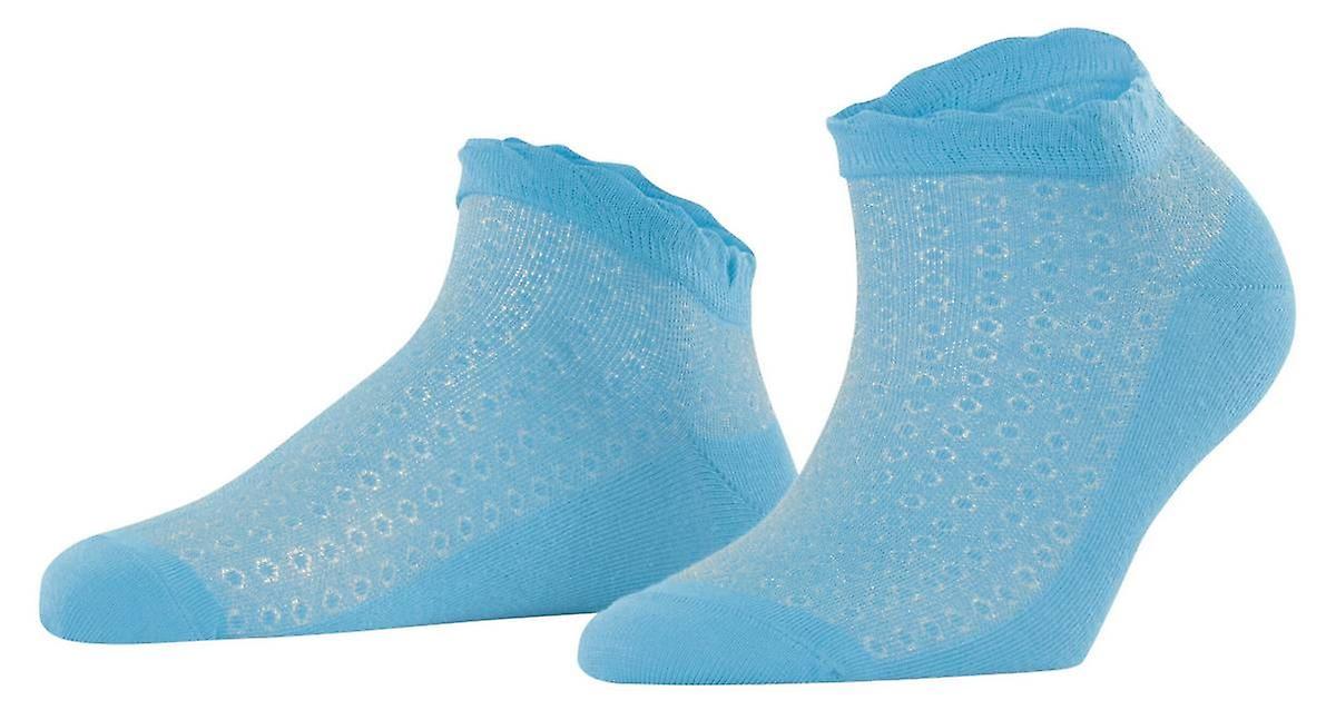 Burlington Montrose Sneaker Socks - Hydro Blue