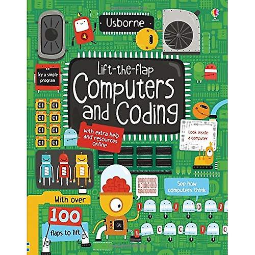 Løft klaffen datamaskiner og koding