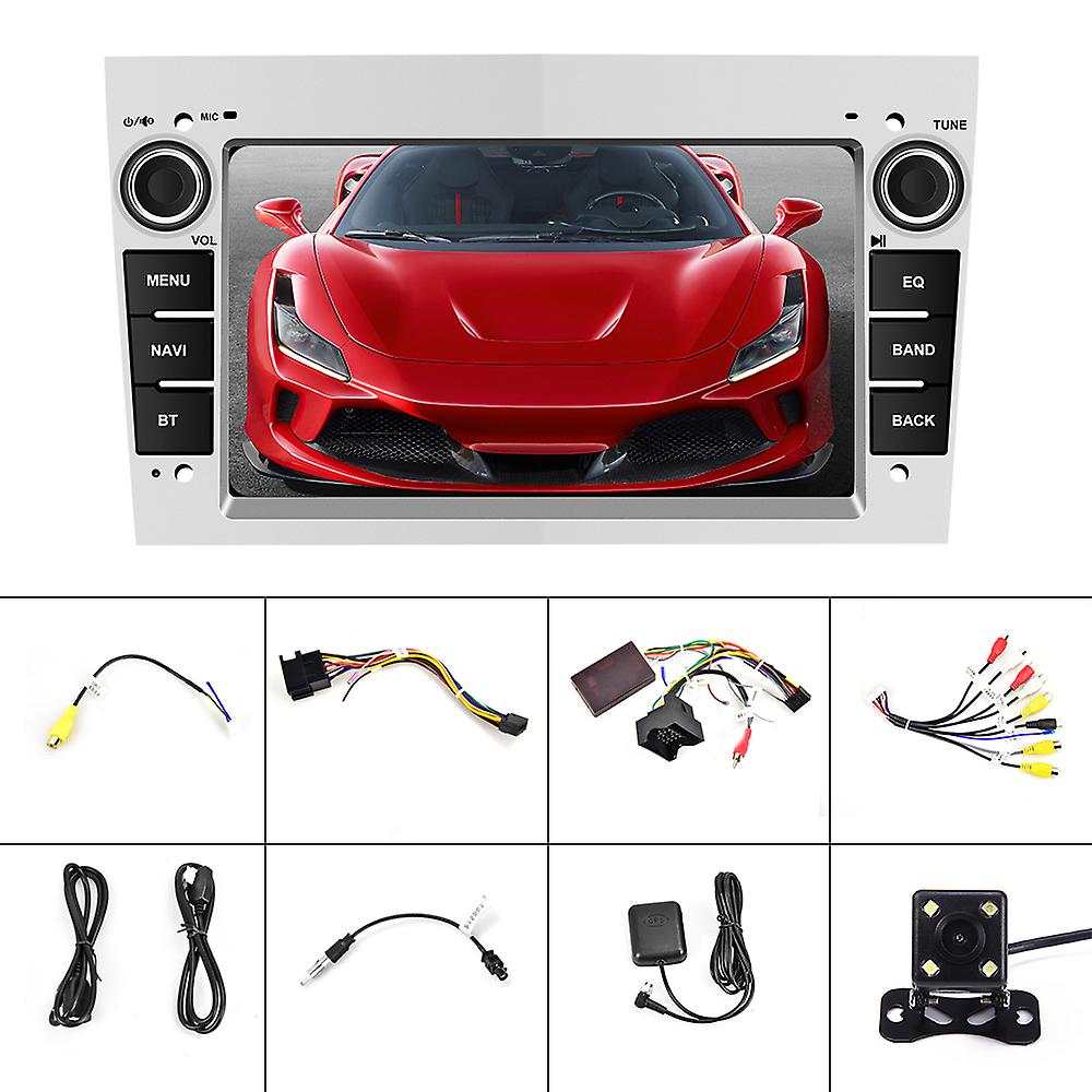 Ninesun Autoradio Android 2 Din 7 » Lecteur multimédia Audio Stéréo GPS Navigation pour Opel Astra V