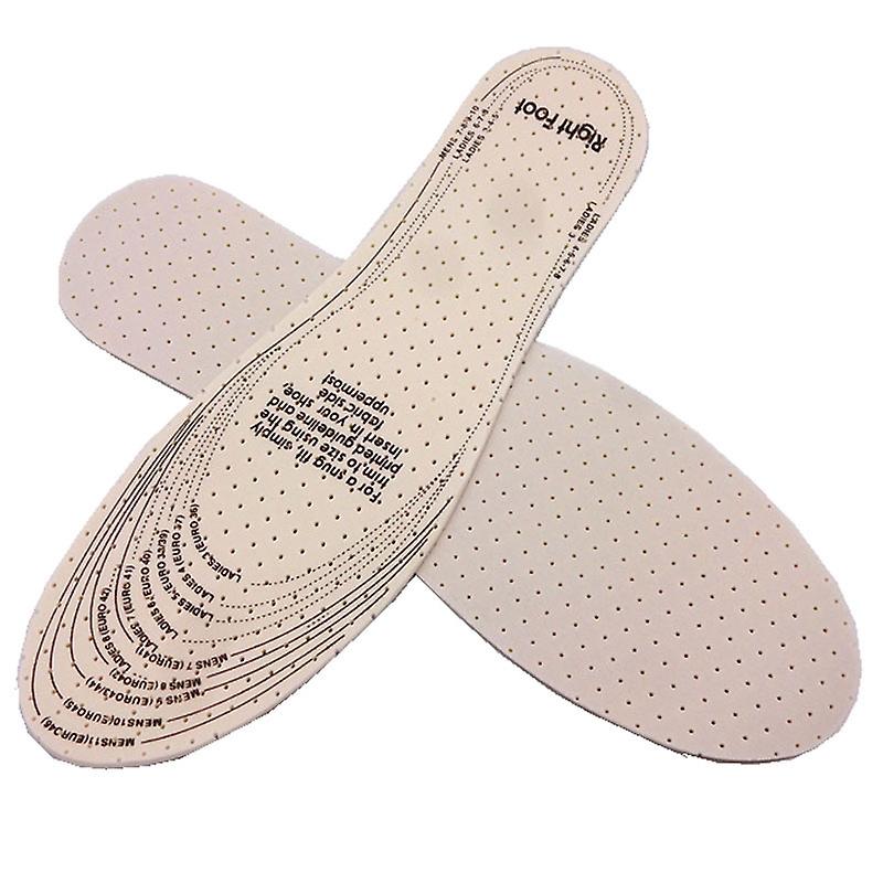 Semelles intérieures perforées en latex INF