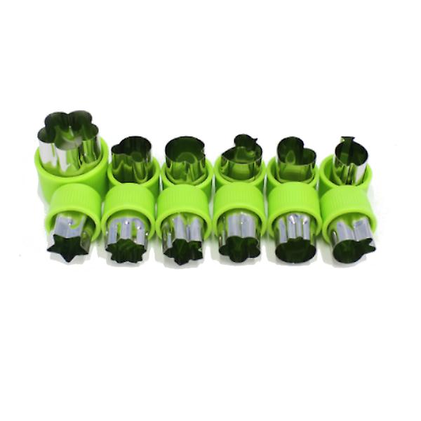 Vegetable Fruit Flowers Cutter Mold Cake Cookie Baking Tools Cookie Cutters