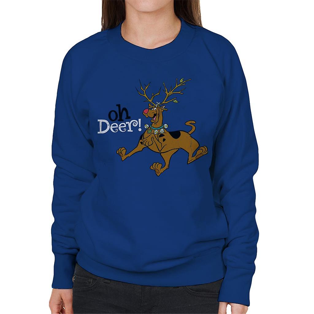 Scooby Doo Christmas Oh Deer Women's Sweatshirt