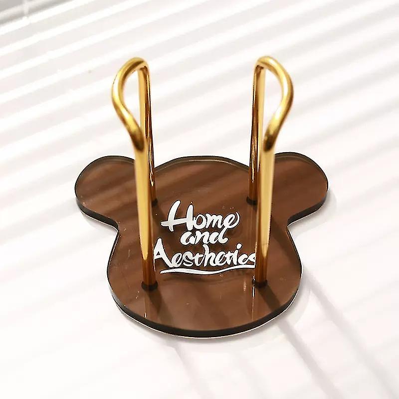 מחזיק כוסות טרנד בעל ערך גבוה ארון תקשורת אחסון קליין כחול אור יוקרתי מחזיק כוסות עמיד בפני אבק רוח נורדית