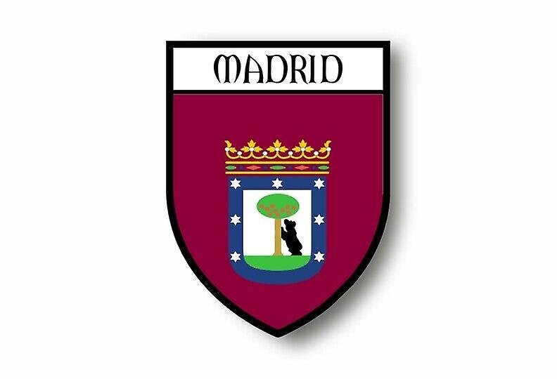 Autocollant Voiture/moto Blason Ville Elche Espagne - Vinyle Découpé 7.5x10 Cm, Résistant Extérieur
