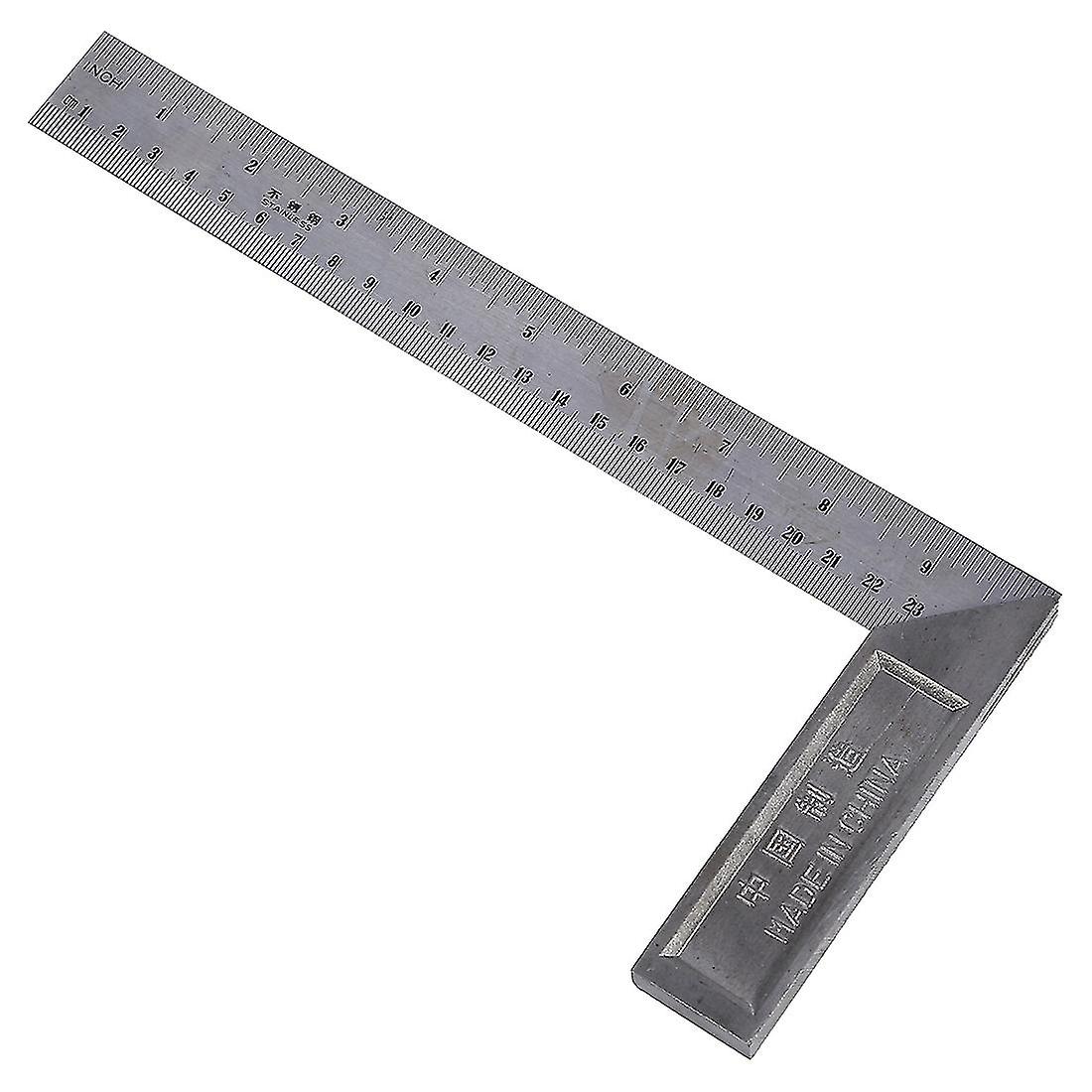 25cm Length Stainless Steel L-square Ruler