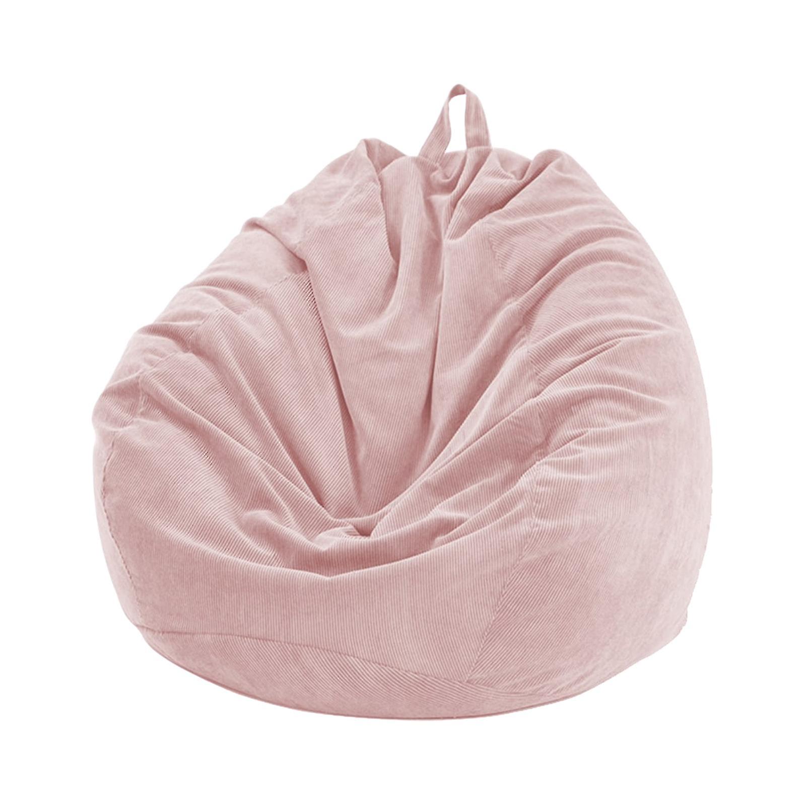 Corduroy Lazy Sofa Cover For Bean Bag Chair Water Drop Shape Sofa Cover Lounger Seat Nordic Furniture Accessory