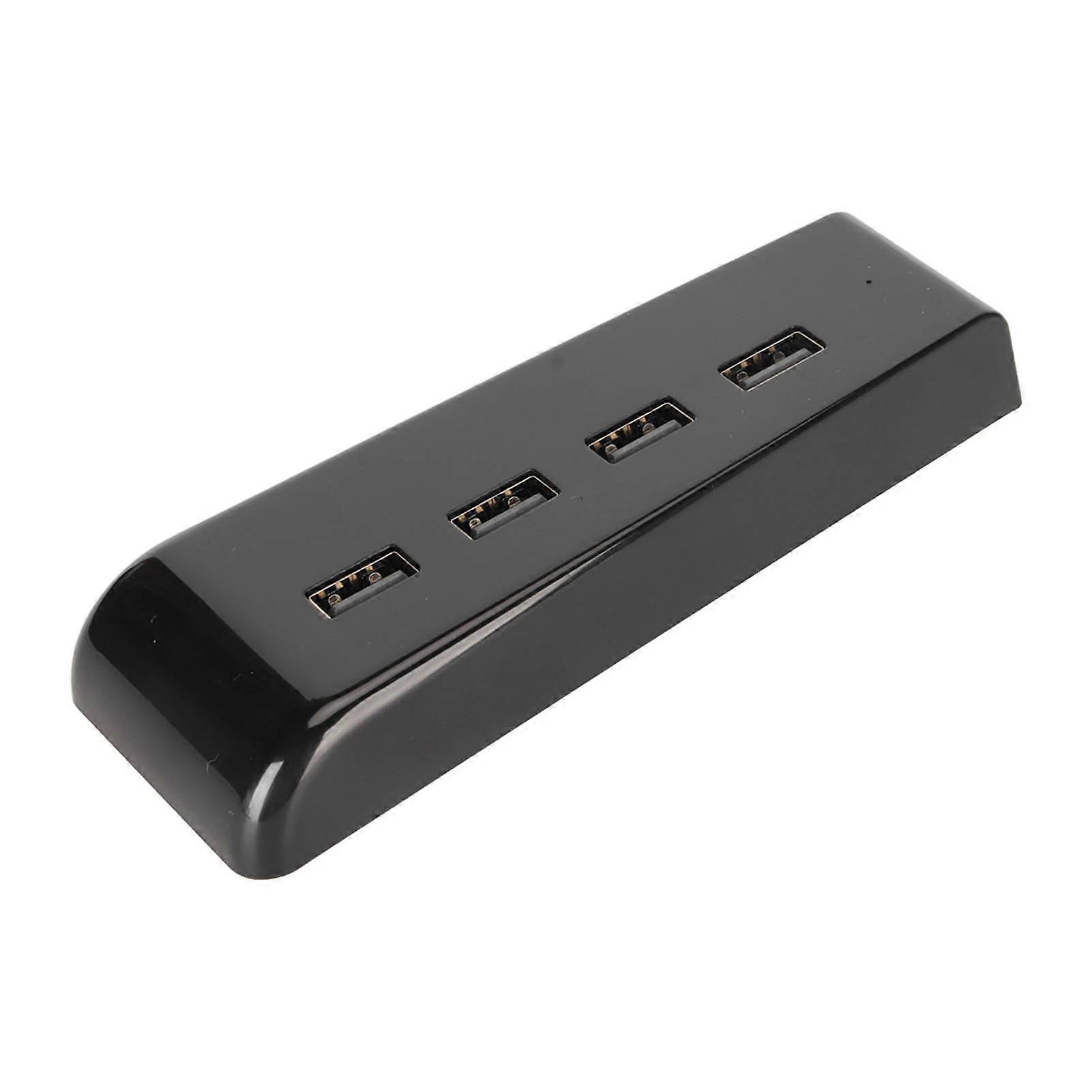 موزع USB احترافي للتوصيل والتشغيل مزود بـ 4 منافذ USB عالية السرعة وموزع شاحن لملحقات بلاي ستيشن 5