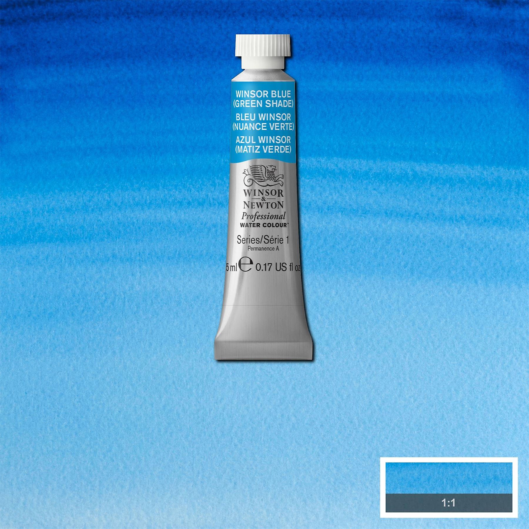 Winsor & Newton Professional Water Colour - Winsor Blue (Green Shade) - 5ml