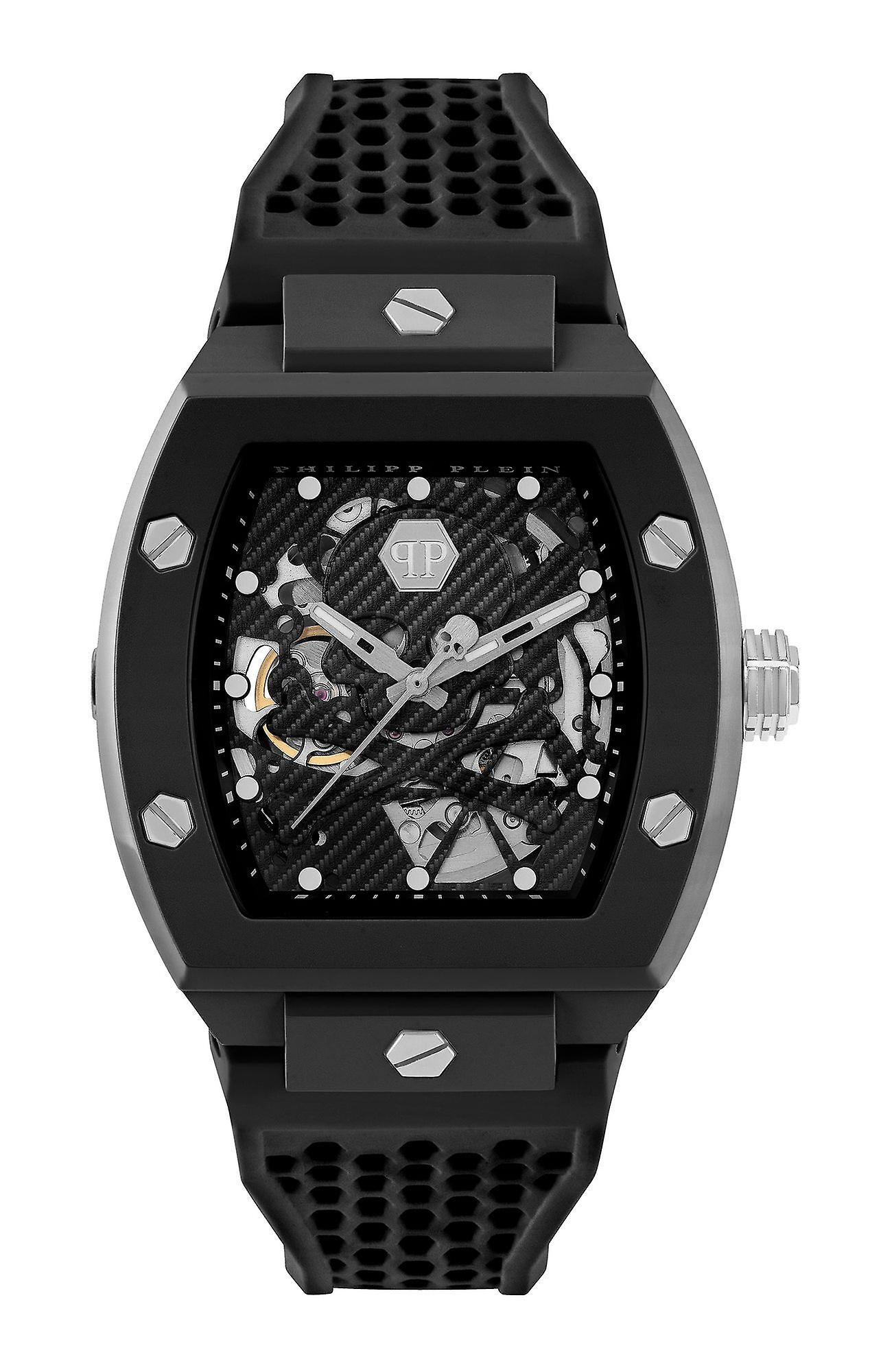 Philipp Plein Men's Watch Automatic THE SKELETON ECOCERAMIC PWVBA0423 Silicone