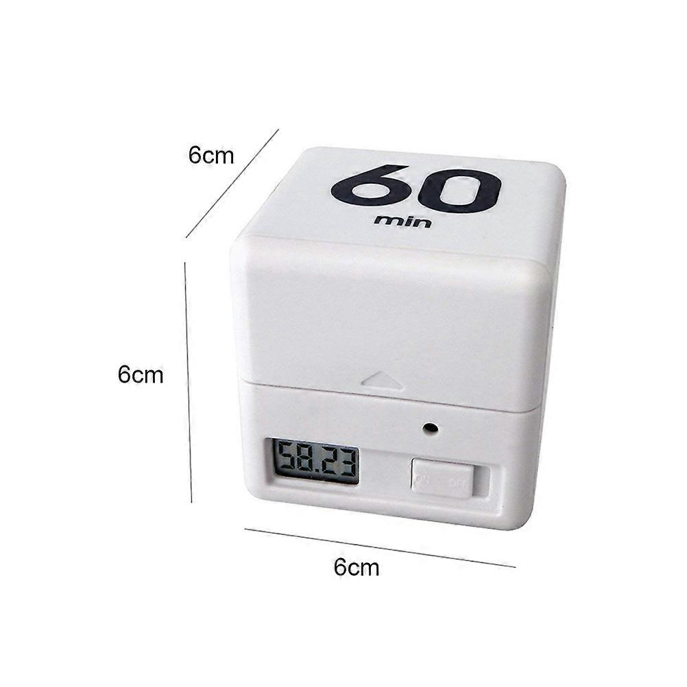 Cube Timer Kitchen Timer Preset Timer for 15/20/30/60 Minute