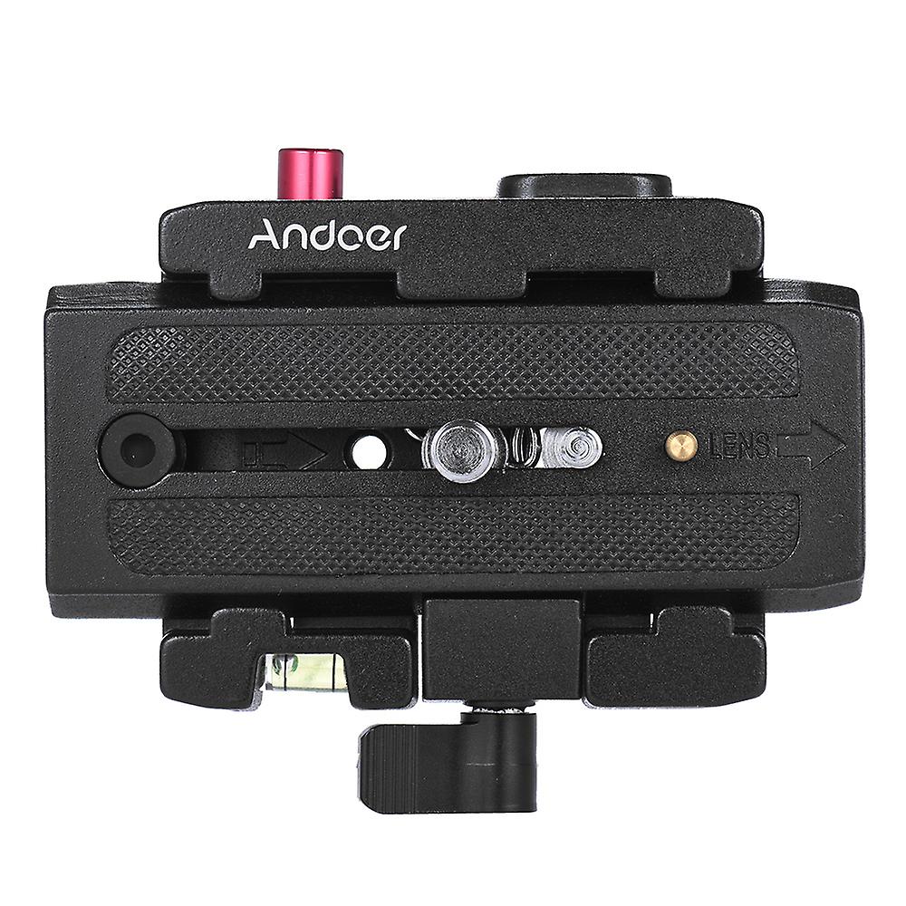 Video Camera Tripod Quick Release Clamp Adapter With Quick Release Plate