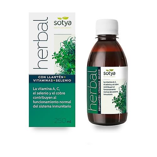 Herbal syrup with plantain, vitamins and selenium 250 ml