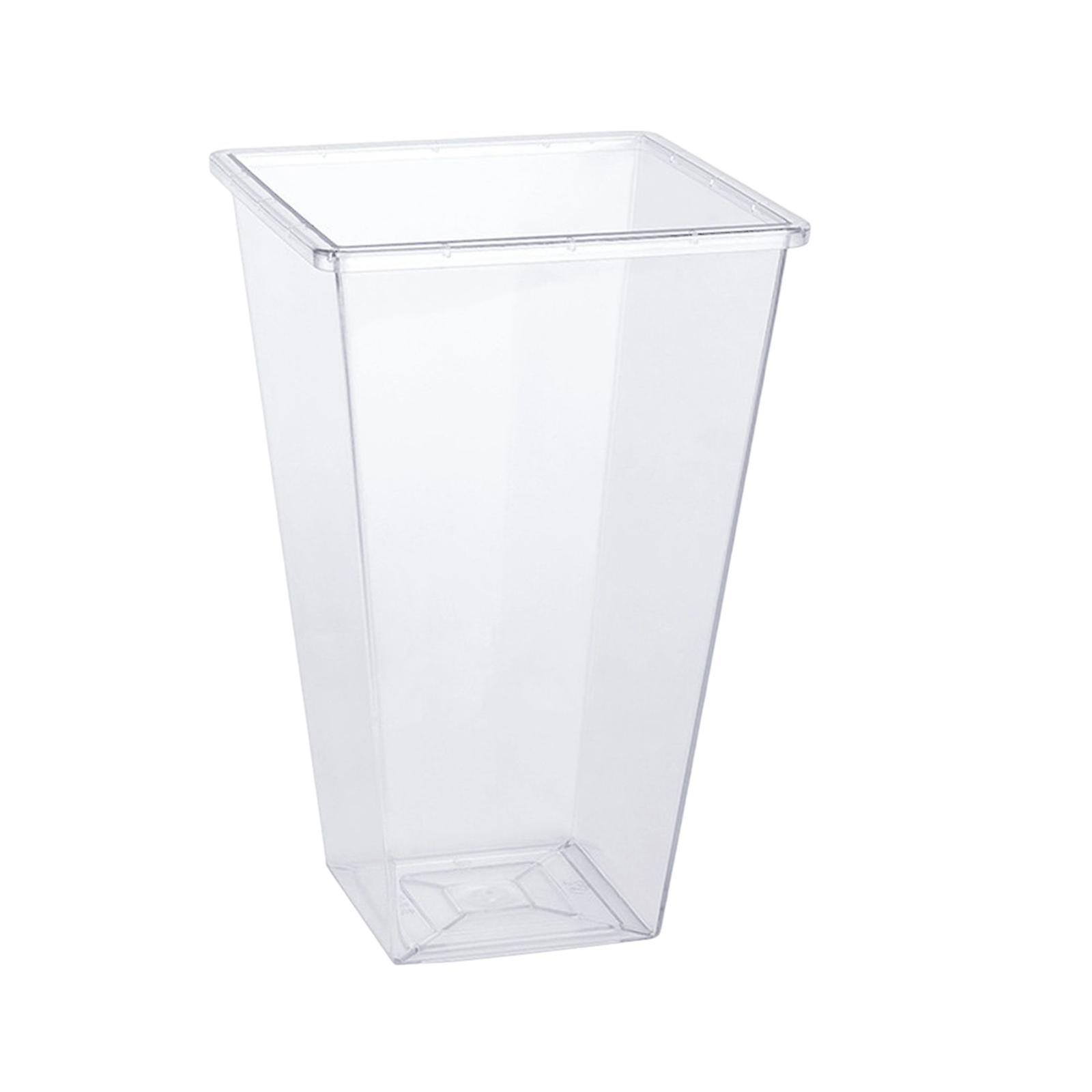 Vaso di fiori in acrilico libro estetico a forma di negozio di fiori libreria ufficio piccolo