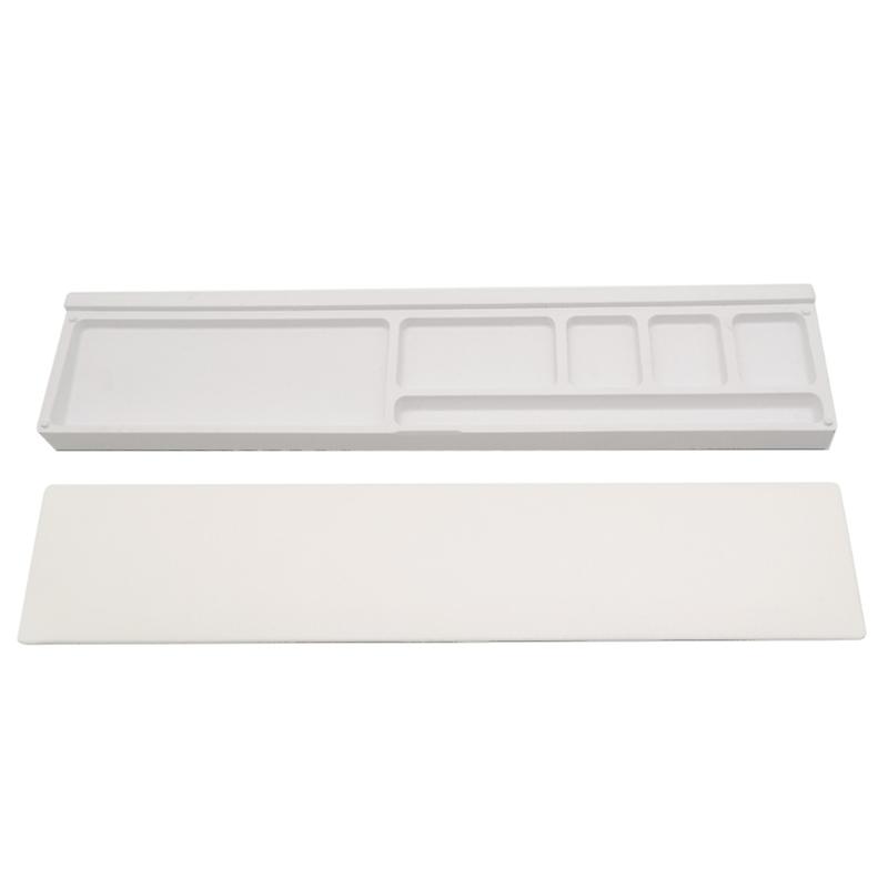 Ergonomic Keyboard Support Wrist Rest Pad with Built in Compartment Non slip