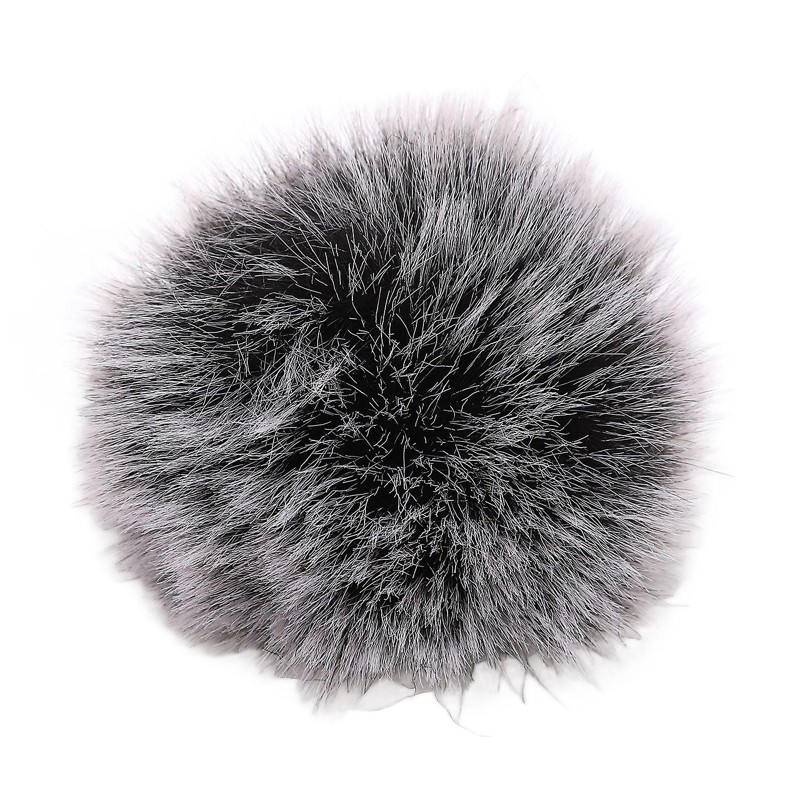 Furry Microphone Cover Noise Reduction Comfortable Soft Portable Compact Microphone Windscreen Muff for Recording