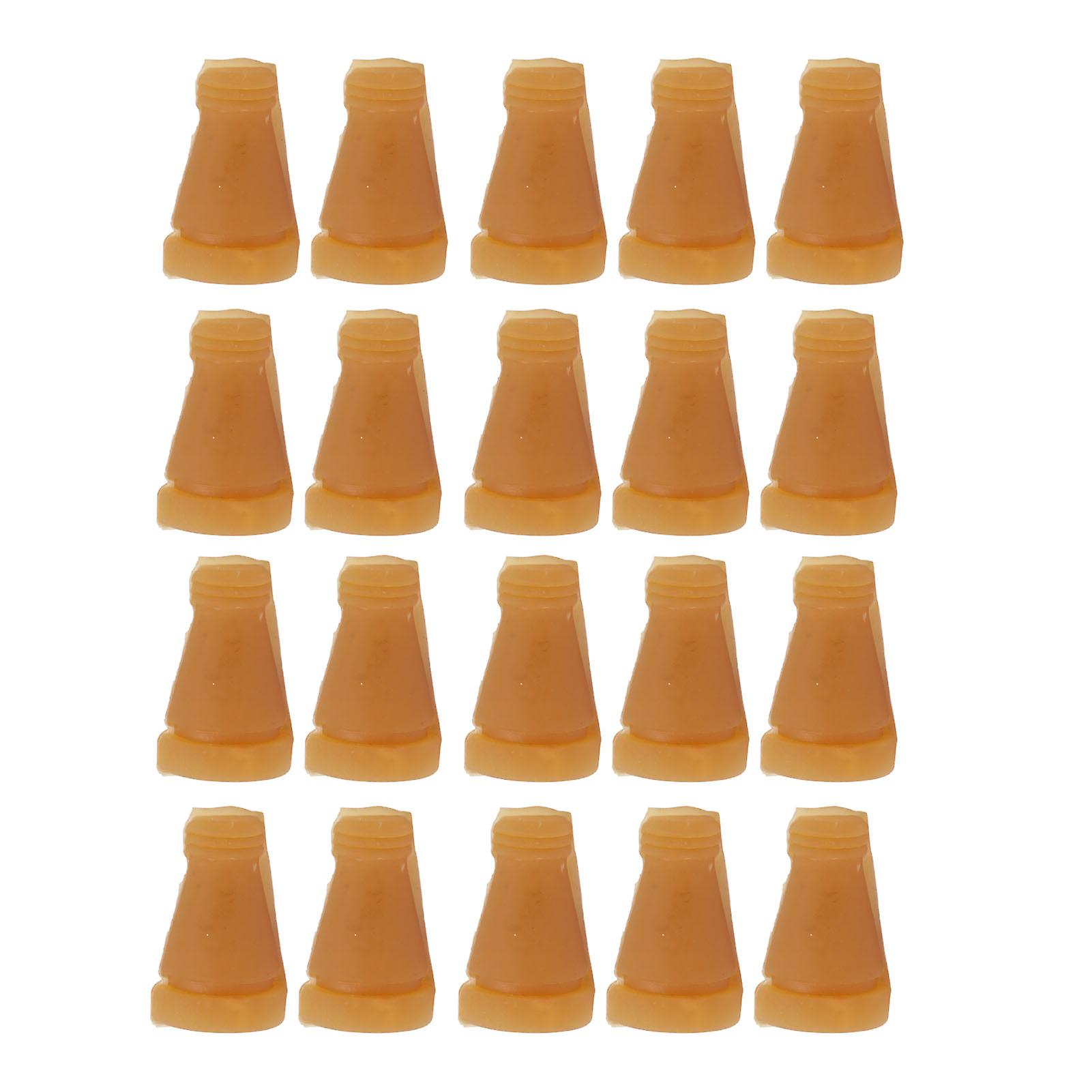 20PCS Durable Rubber Plucking Fingers Poultry Defeathering Machine Replacement Short Rubber Pins High Elasticity Chicken Duck Us