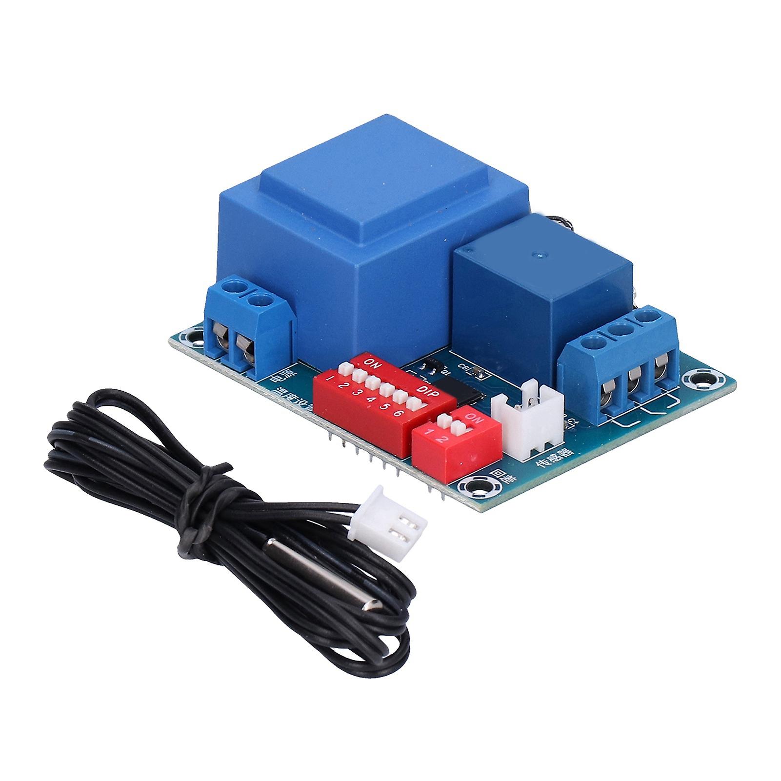 Temperature Control Switch Adjustable High Accuracy 2 Degree Step Value Temp Controller XH-W1705(24V )