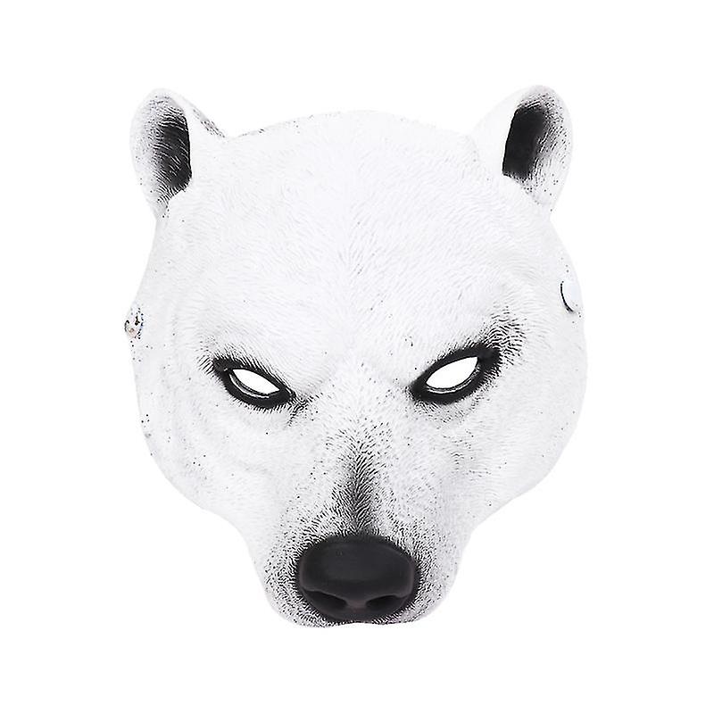 1pcs Kostüm Eisbär Maske