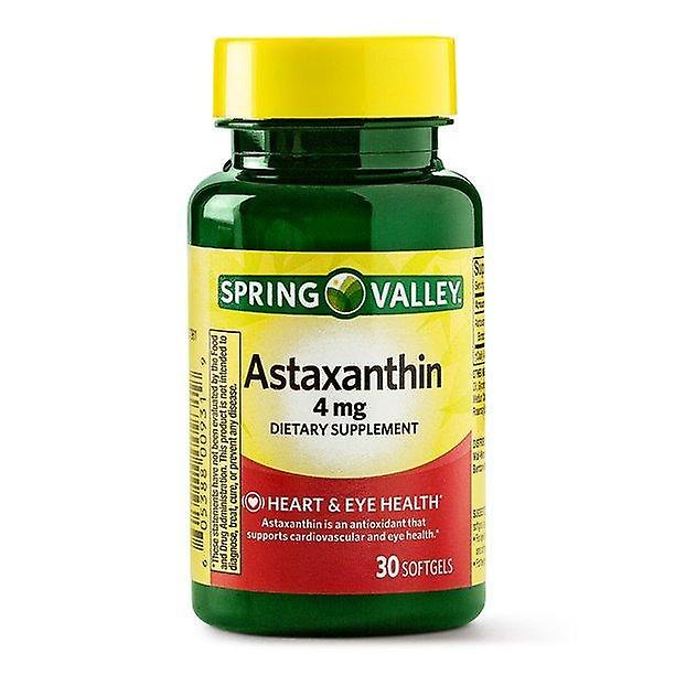 Spring Valley Astaxanthin Softgels, 4 Mg, 30 Count