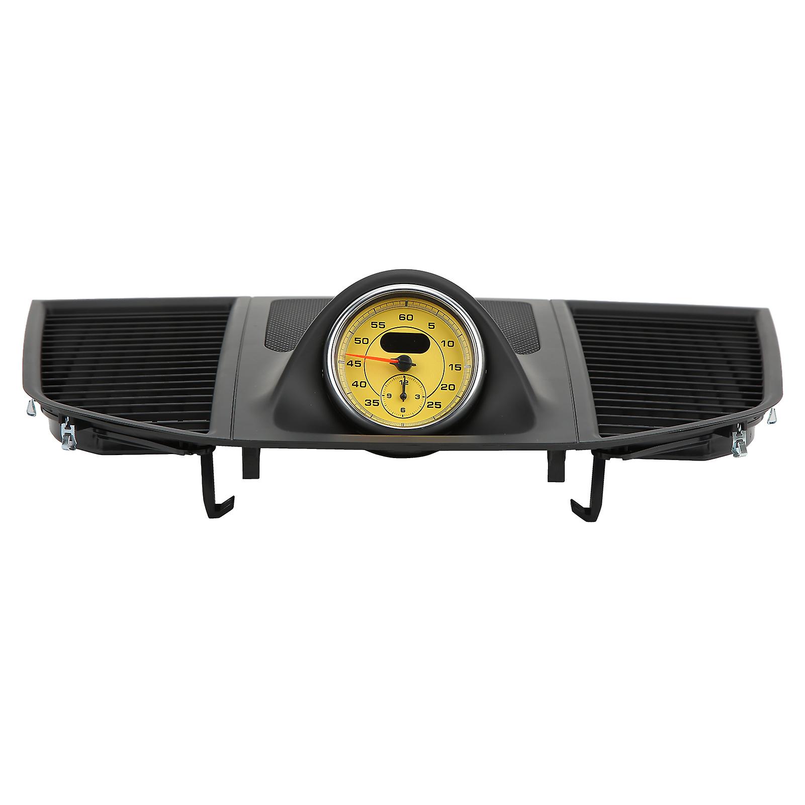 Dash Clock Cover,Car Center Console Instrument Central Console Instrument Panel Advanced Technology