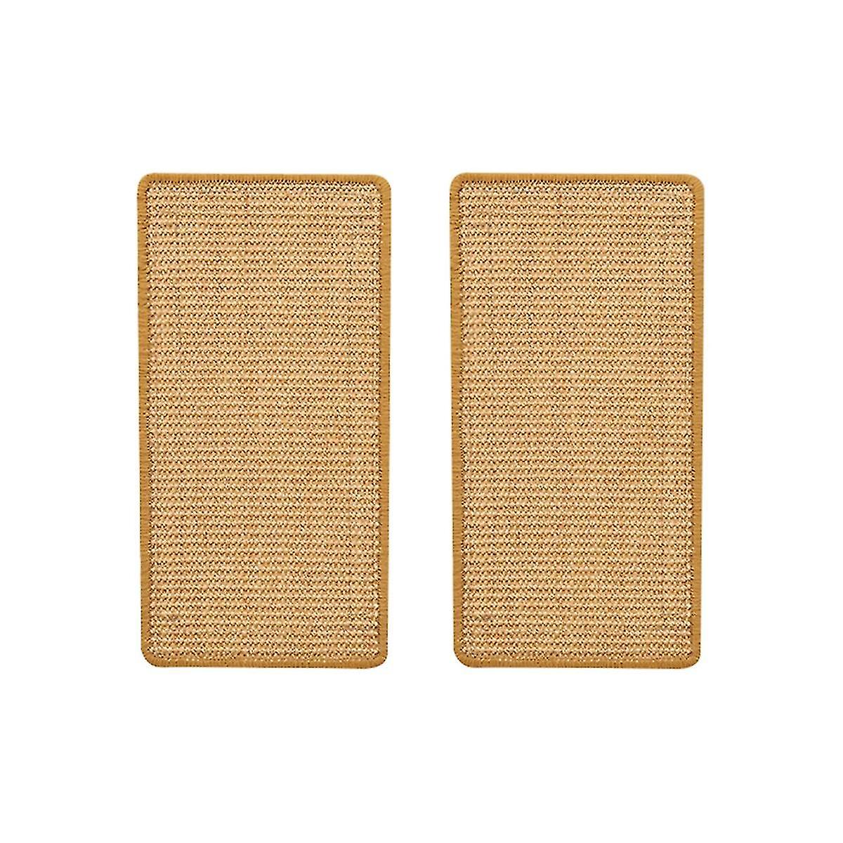 2-part Scratch Mat Sisal Scratch Mat Scratch Mat For Cats With Adhesive Tape Scratch Mat 50 X 25 Cm-dwdz