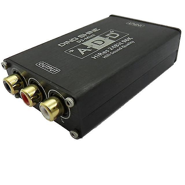 Home Amplifier Dac Decoder 24bit 96k Usb Sound Card Hires Fever Decoder Support Xp/win7/win8/win10/mac