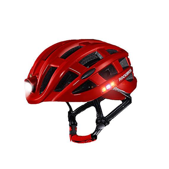 400 Lumens 3 Modes Cycling Helmet Waterproof Ultralight Helmet Intergrally-molded Mountain