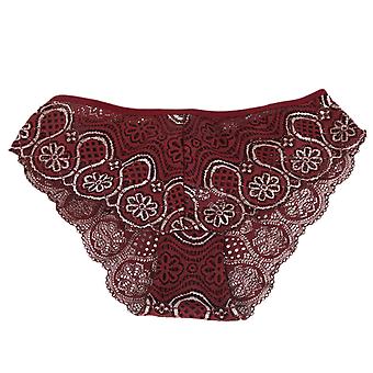Veeki 5 Pack Women's Panties Lace Bikini Underwear Moderate Coverage Multi-packs, ST-JF4, 3XL