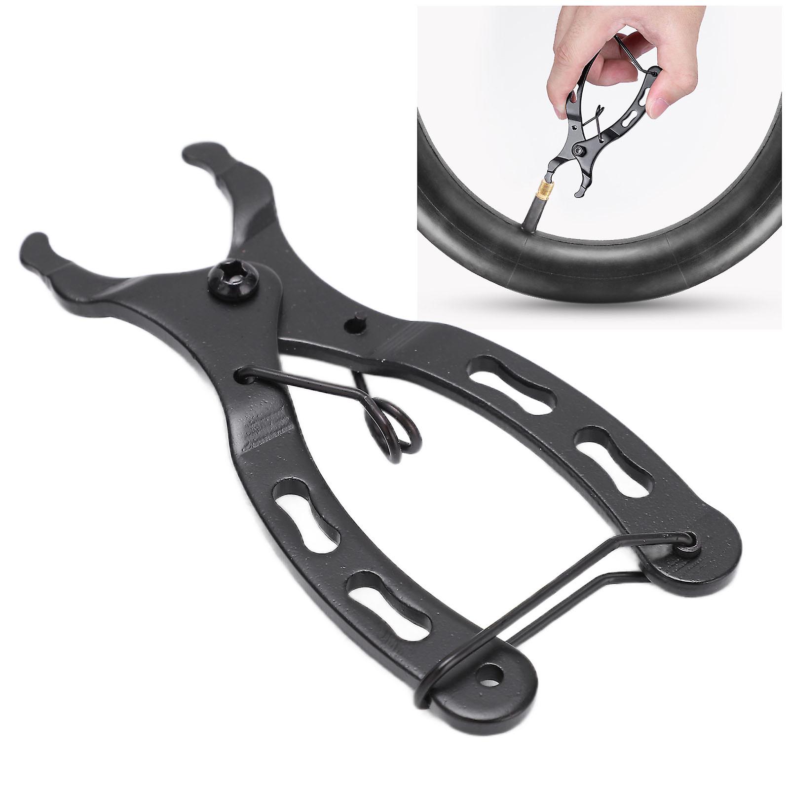Mini Bicycle Chain Quick Link Tool with Hook Bike Gauge Calipers Cycling Chain Hook Tools