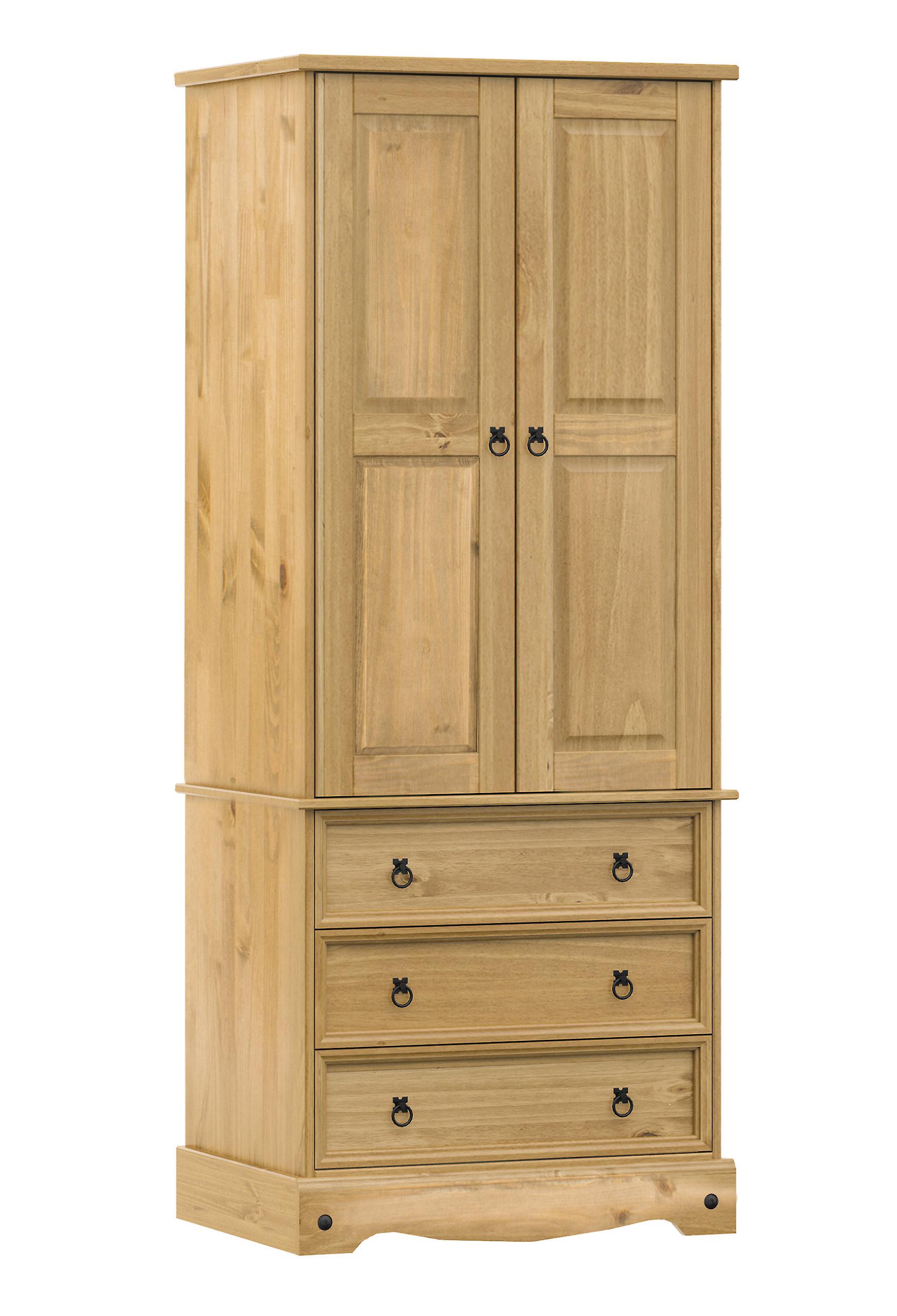 Coristan Wardrobe - Oak