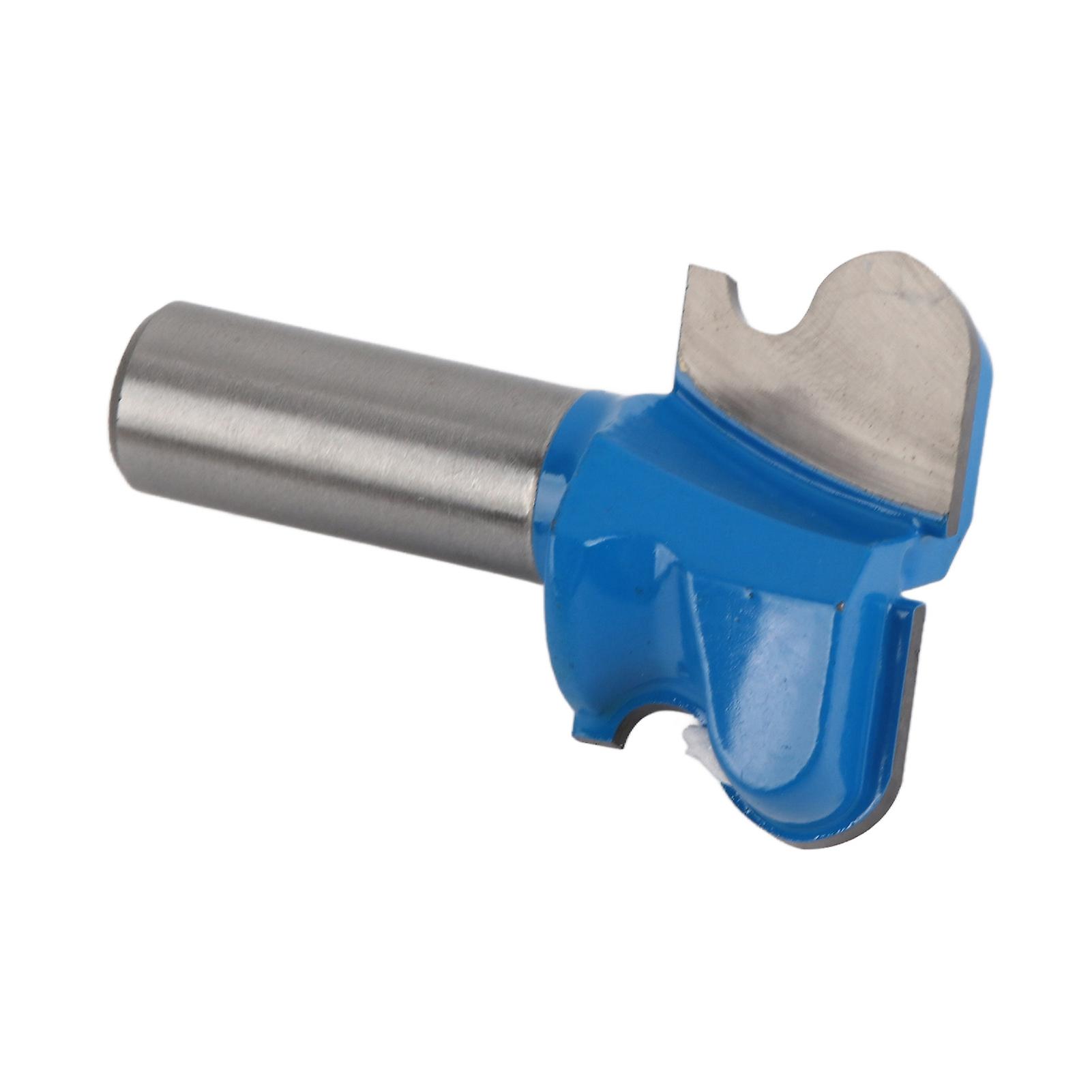 Drawer Pull Router Bit 1/2in Shank Tungsten Steel Alloy PTFE Coating Woodworking Router Bit Cutter for Wood Grooving 