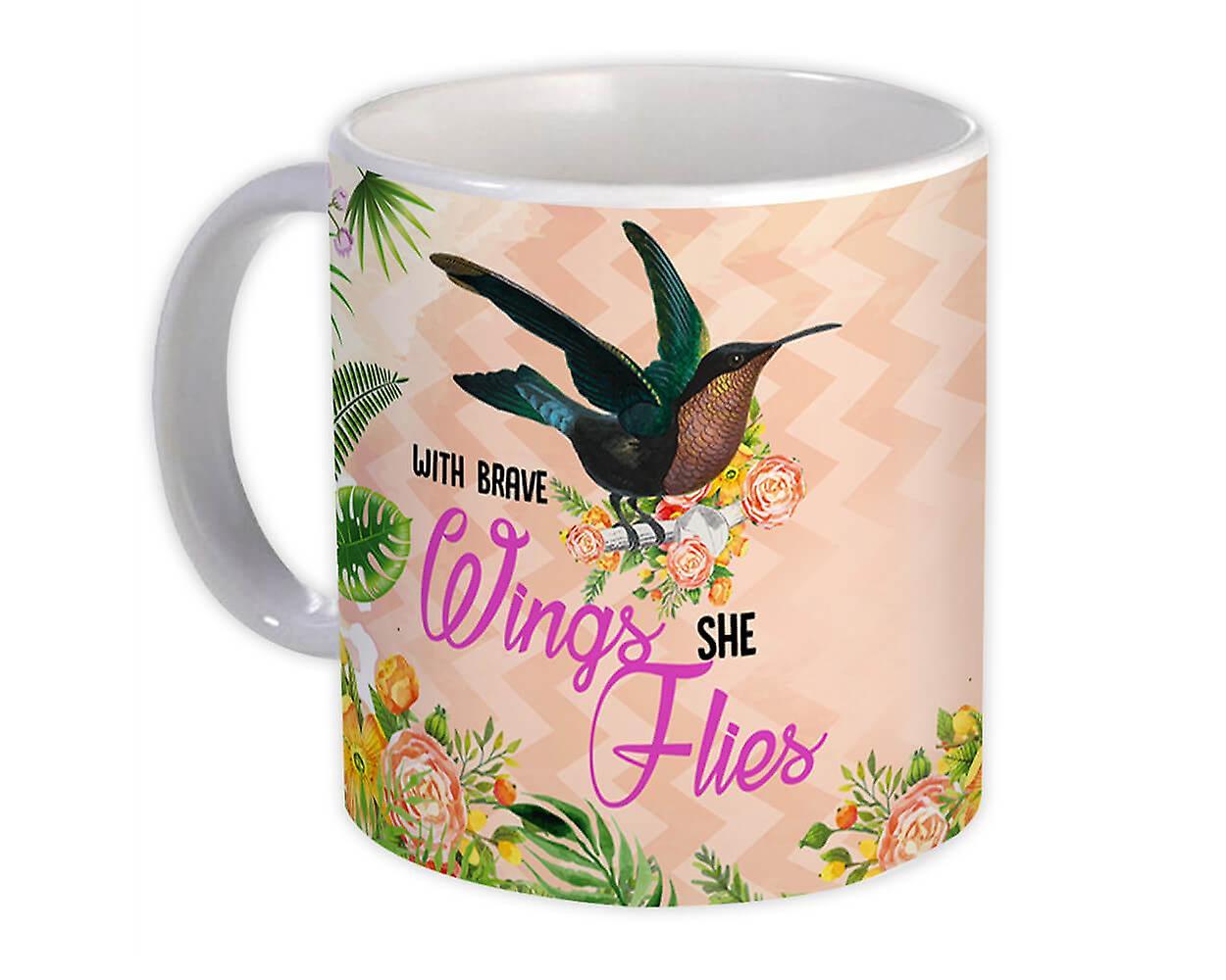 Gift Mug: Hummingbird With