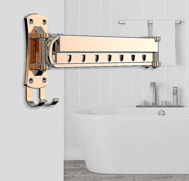 Telescopic Drying Rack Folding Drying Rack Wall-mounted Balcony Invisible