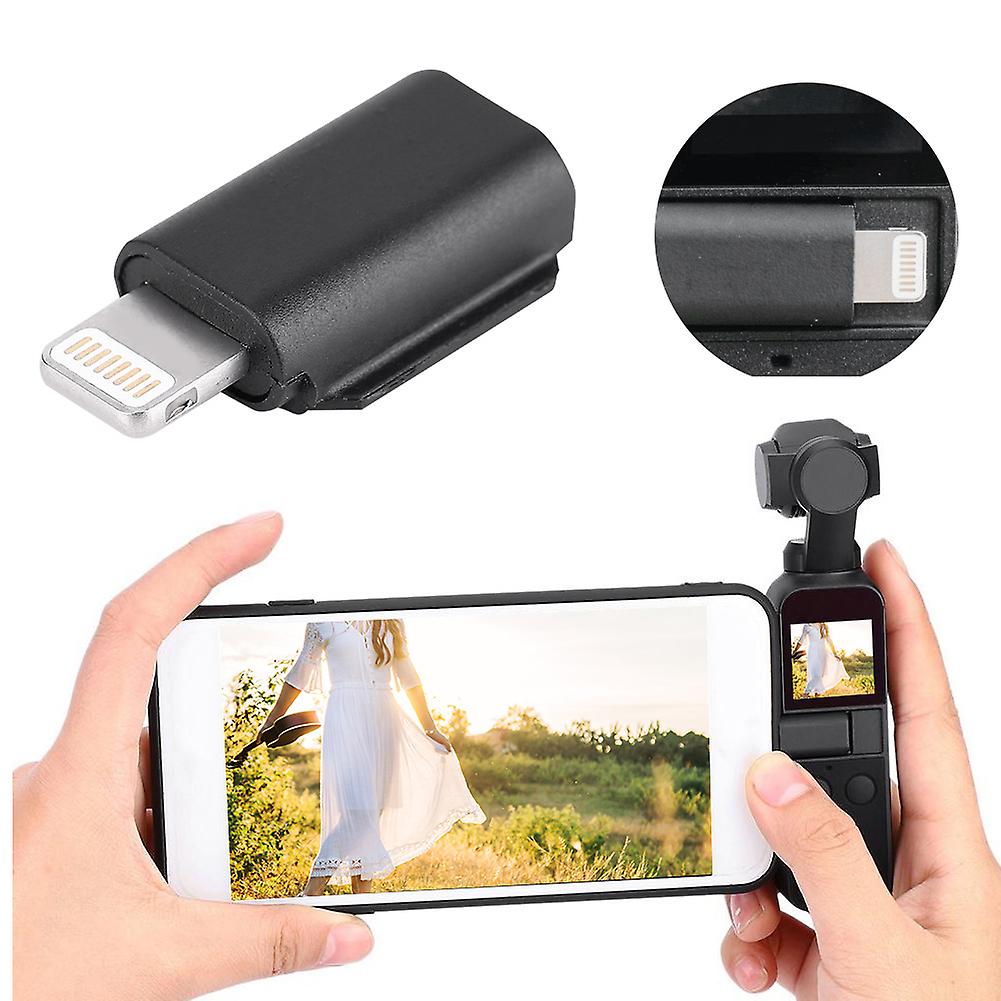 Phone Connector Adapter for DJI OSMO Pocket for iPhone Smartphone(Lightning)