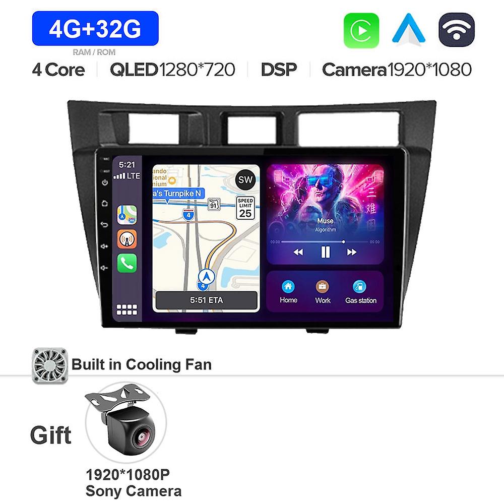 Car Radio For Toyota Mark Ii 2000-2007 Android13 Stereo Multimedia Video Player Navigation Gps Dsp Bt Player Carplay Head Unit